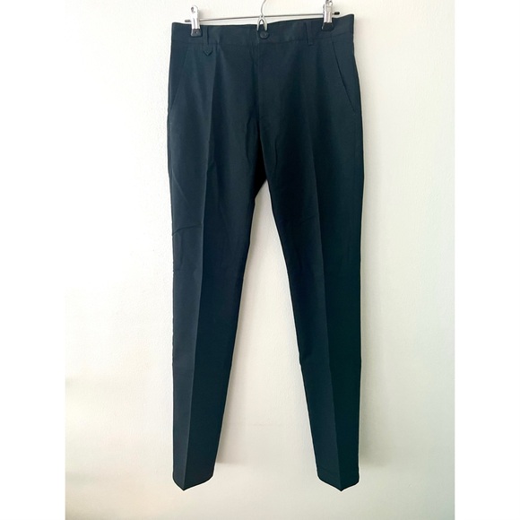 HUGO BOSS MEN'S SLIM-FIT TROUSERS in DARK BLUE COLOR - Picture 6 of 16